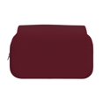 thumbnail image 2 of Hirioo Maroon for Large Grid Mesh Pencil Case with Zipper Stationery Organizer Case, 2 of 7