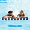 thumbnail image 4 of Aqua Leisure Catalina Hammock Inflatable 2 Person Pool Float, Blue, 4 of 4