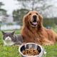 thumbnail image 4 of Cuenco colgante para mascotas, cuenco para jaula para perros, paquete de 2 cuencos de agua de acero inoxidable para perros y gatos en jaula, 4 of 5