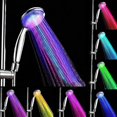 thumbnail image 2 of Cabezal de ducha LED, cambio de color automático multicolor, cabezal de ducha de mano que se adapta a la mayoría de mangueras de ducha estándar, fácil instalación, 2 of 5