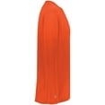 thumbnail image 5 of Holloway Sportswear XL Momentum Long Sleeve Tee Orange 222822, 5 of 5