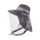 thumbnail image 4 of Sombrero de red anti-abejas, gorra de protección solar de verano para escalada y actividades al aire libre Gris, 4 of 8