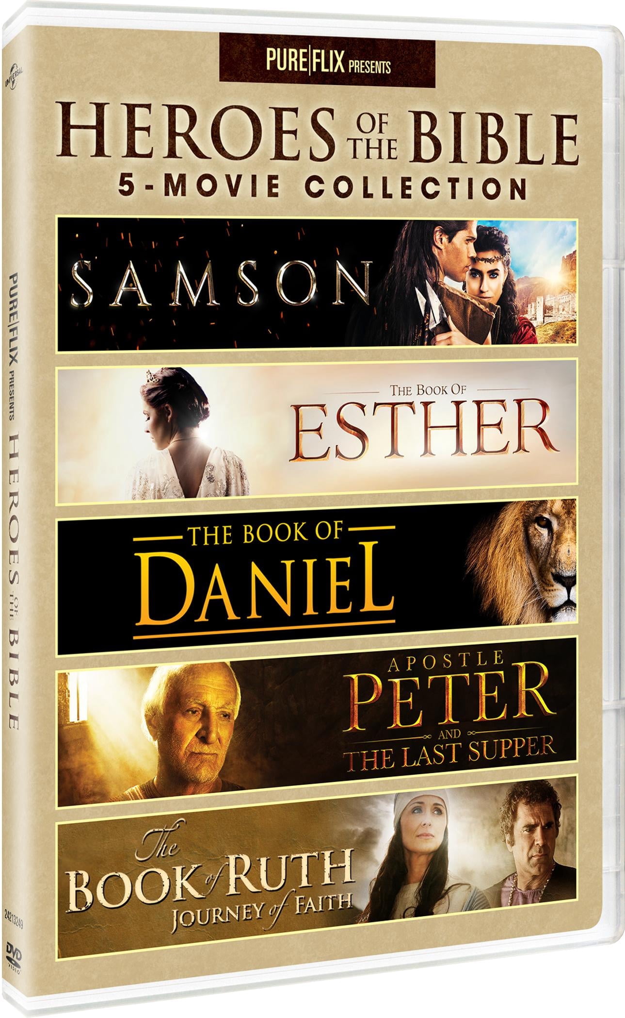 Pure Flix Heroes Of The Bible 5-Movie (DVD), Biblical, Pure Flix