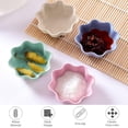 thumbnail image 4 of Wheat Straw Fiber Seasoning Dish, Portable Mini Sauce Dish with Non-Slip Bottom, Perfect for Outdoor Gatherings, 4 of 8