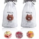 thumbnail image 1 of Bolsas para mantenimiento fresco, 200 unidades, cubiertas elásticas reutilizables para almacenamiento de alimentos, tapas de plástico ajustables para recipientes de sellado, tapas para mante, 1 of 5