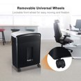 thumbnail image 4 of Bonsaii C221-B Portable 12 Sheet Micro Cut Paper P-4 High Security Shredder Bin, 4 of 7
