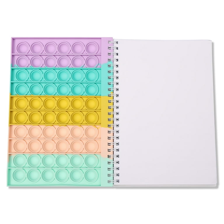 Pop Notebook it for Kids, GINMLYDA Lined Spiral Journal with 6 Multicolor  Pen for Teenage School Writing Drawing Unicorn 