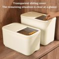 thumbnail image 5 of Wekity Sealed Grain Storage Container, Rice Jar, Kitchen Rice Dispenser, Nut Container, 4 Specifications Available,Clear-1057, 5 of 5