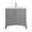 Gray, variant on Eviva New York 30" White Bathroom Vanity, with White Marble Carrera Counter-Top