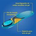 thumbnail image 4 of Plantilla Dr. Scholl's Energizing Comfort massaging gel talla 6 a 10 para mujer 1 par, 4 of 4