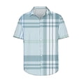 thumbnail image 4 of LIaqionyy Big and Tall Button down Shirts for Men's Printed Casual Beach Vacation Loose Short Sleeve Tees Shirt, 4 of 5