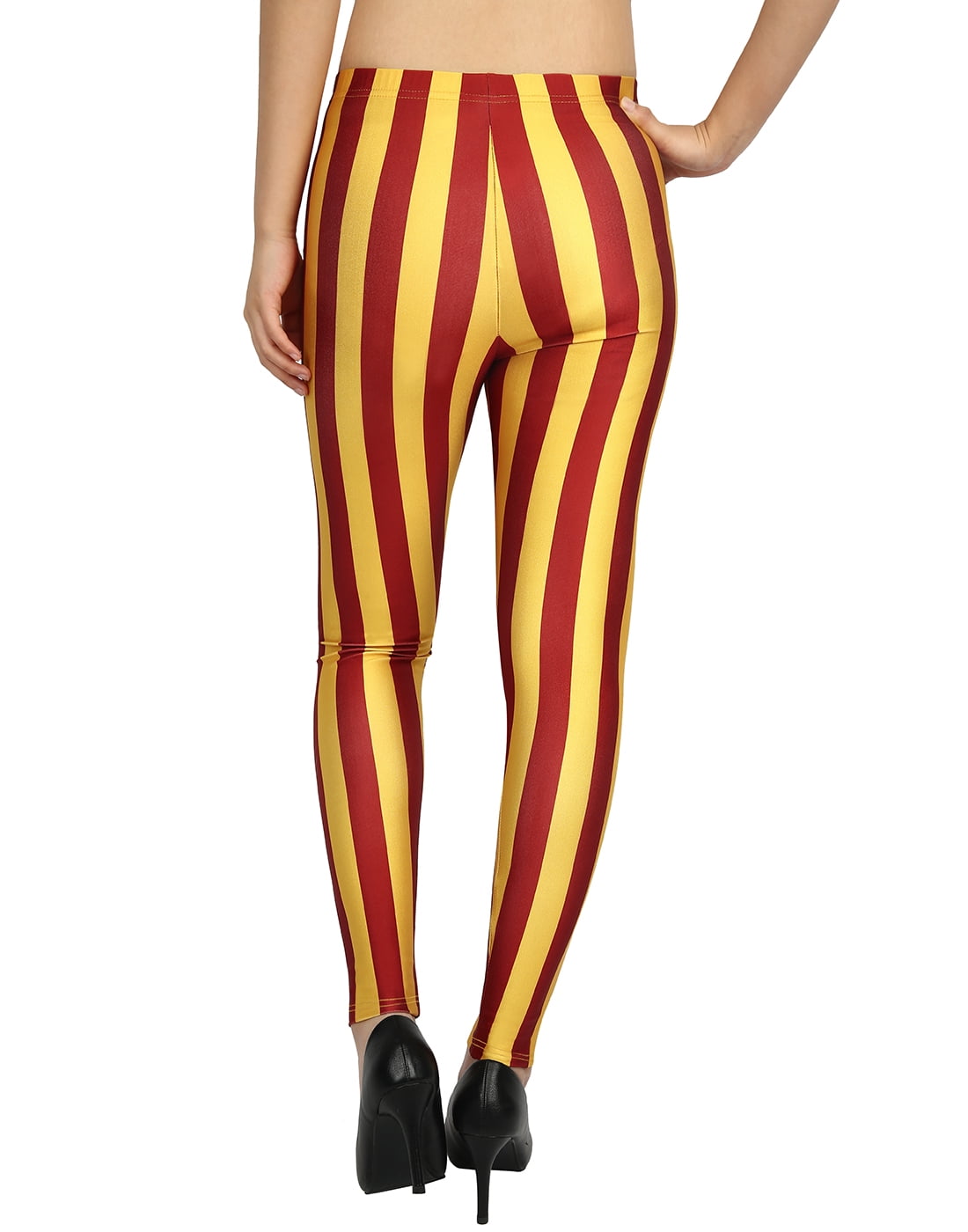 Gold stripe leggings online