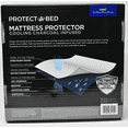 thumbnail image 6 of Protector A Bed Charcoal Infused Queen Waterproof Washable Mattress Protector, 6 of 6