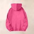 thumbnail image 5 of Vmberlty Kids Zip Up Hoodies Girl's Winter Small Print Fleece Lined Long Sleeve Hooded Zipper Sweatshirt Coats for 5-14 Years, 5 of 7