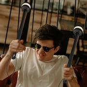 Bass Drum Mallet for Tenor Drums with Rubber Handle and Felt - Percussion Sticks for Musical Instruments
