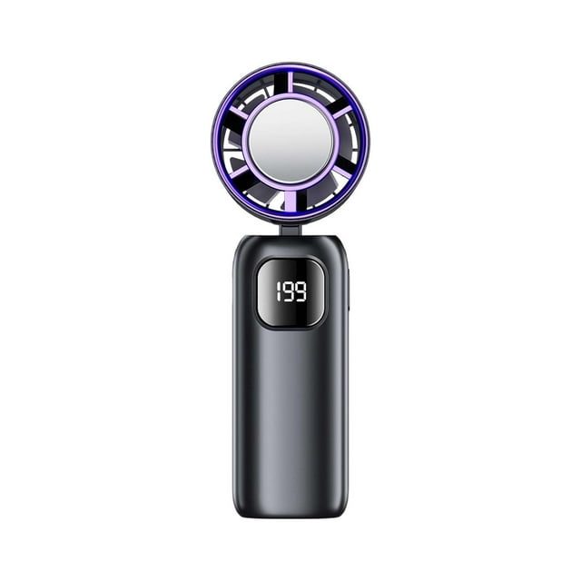 Portable Handheld Ice USB Fan With 29000 190 Speed Settings Type C Rechargeable Mini Personal Air Circulation For Indoor Outdoor Travel Use