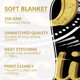 thumbnail image 5 of LHSHID Birthday Gifts Blanket Flannel Soft and Comfortable Anti static Bed Sofa Blanket 50x60in, 5 of 6