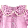 thumbnail image 5 of Gubotare Toddler Girls Rompers Jumpsuit Toddler Baby Girl Sleeveless Halter Romper Pants Overall One Piece Clothes 0 3 6 9 12 18 24 Months (Pink,3-6 Months), 5 of 7