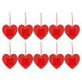 thumbnail image 4 of GOOHOCHY 10Pcs Heart Shape Valentines Day Photo Frame with Felt and Sequins, 4 of 8