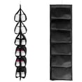 thumbnail image 1 of Coofit Hanging Shoe Organizer 12-Capacity Rotatable Hanging Shoe Shelves for Closet, 1 of 10