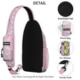 thumbnail image 3 of Crossbody Sling Backpack for Women Men Axolotl Wallpapers Shoulder Sling Crossbody Casual Chest Bag for Travel Sports Running Hiking, 3 of 6
