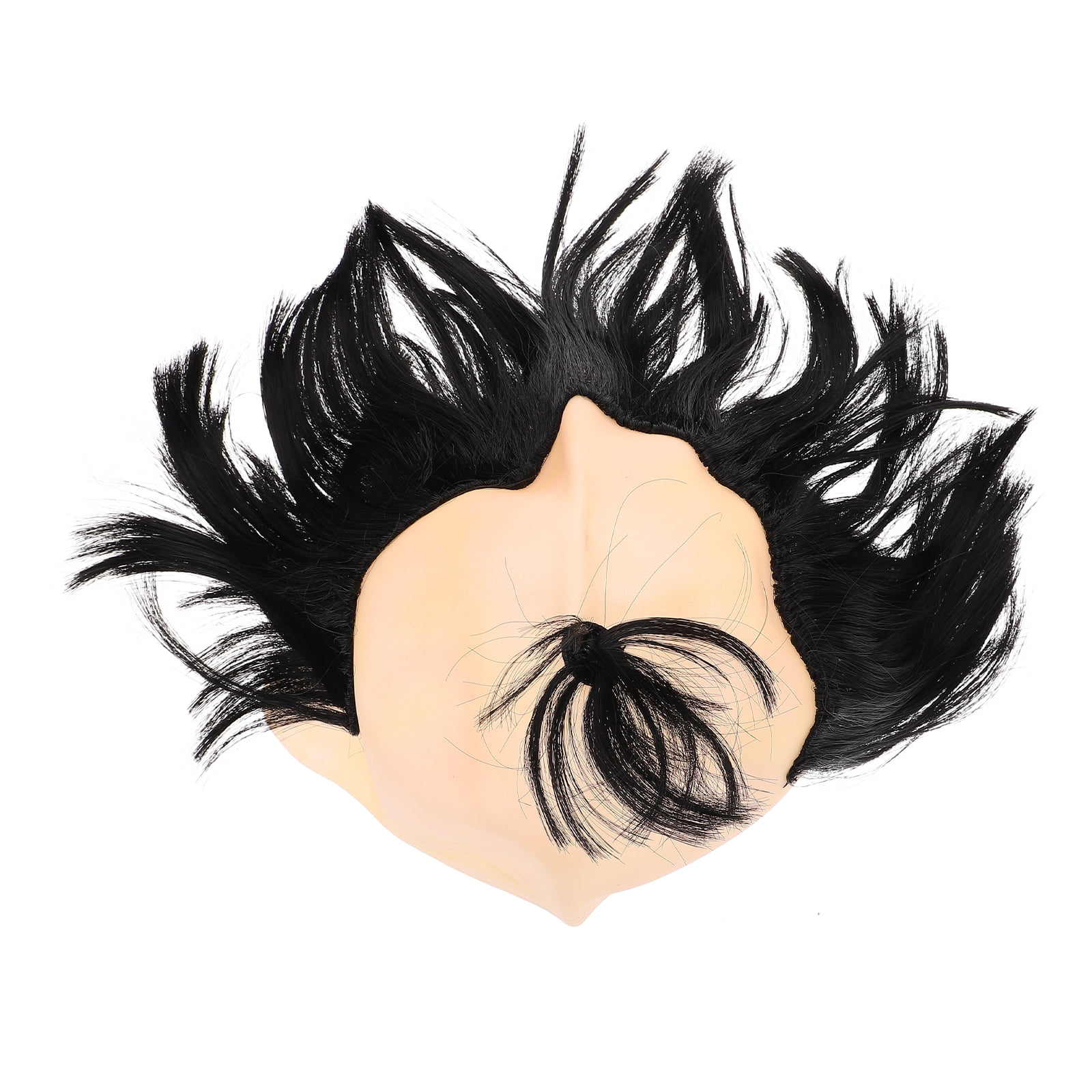 Bald Wig Cap Costume Cosplay Hair Head Funny Hairpiece Old Men Man