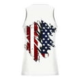 thumbnail image 5 of UVEASISHA Big and Tall Tank Tops for Men Sleeveless American Flag Graphic Tee Quick Dry Gym Muscle Tanks White XXL, 5 of 5