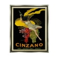 thumbnail image 3 of Stupell Industries Cinzano Vintage Poster Wine Design Luster Gray Framed Floating Canvas Wall Art, 24x30, by Marcello Dudovich, 3 of 5