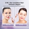 thumbnail image 2 of TOUCHBeauty Recortadora de vello de nariz portátil para mujeres, Recortadora de vello de nariz para mujer, Recortadora de vello de nariz, Recortadora de vello de nariz para mujer, Tamaño mini, funcion, 2 of 5