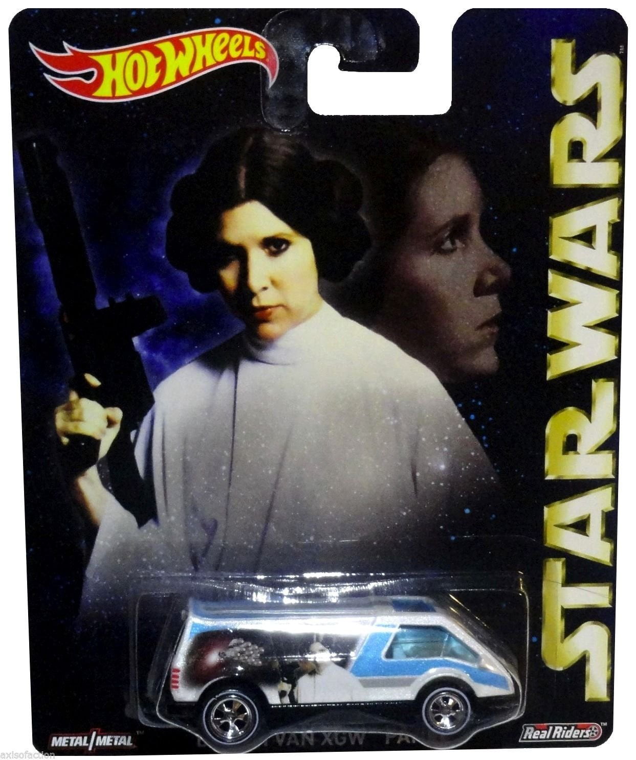HOTWHEELS NEW STAR WARS PRINCESS LEA'S DREAM VAN WITH REAL RIDER RUBBER TYRES| 