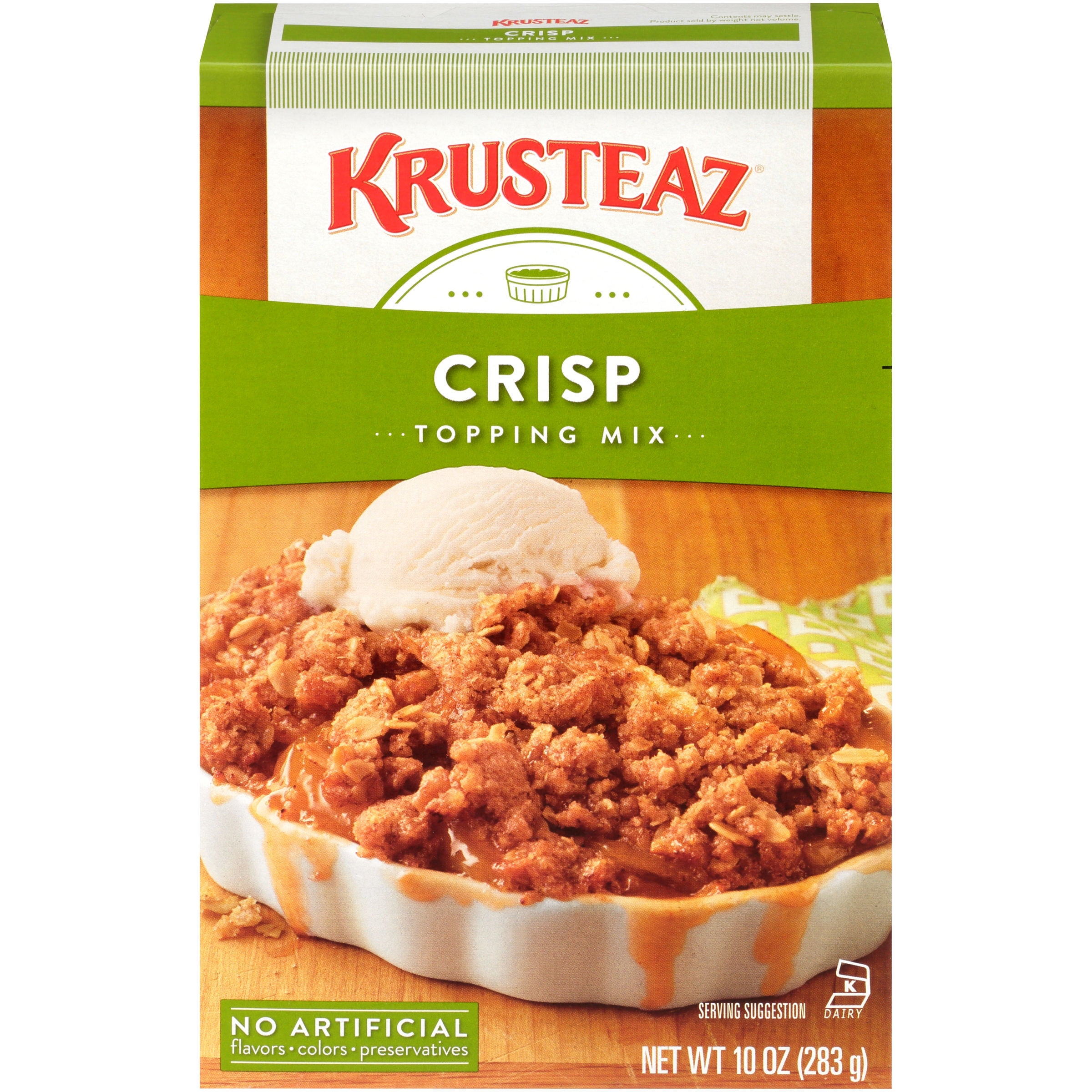 Krusteaz Crisp Topping Mix, 10 oz Box