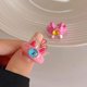 thumbnail image 4 of Colección Little Monster ~ lindo anillo de monstruo de un solo ojo, diseño de nicho para estudiantes, anillo abierto único, 4 of 5