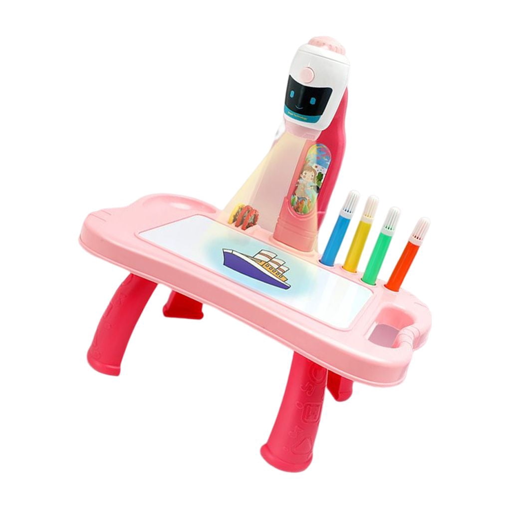 Children Led Projector Art Drawing Table Toys Kids... - Vicedeal