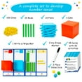 Simply magic 141 PCS YPF5 Base Ten Blocks for Math Manipulatives K-3 ...