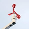 thumbnail image 7 of Niceauty Replacement Aluminium Alloy Anemometer Cup for Wind Speed or in Outdoor Use Red, 7 of 7