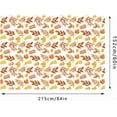 thumbnail image 3 of Autumn Maple Leaf Tablecloth, Rectangular Thanksgiving Tablecloth, Autumn Harvest Pumpkin Tablecloth, Used for Autumn Thanksgiving Restaurant Party Supplies, 60x84 inches, 3 of 6