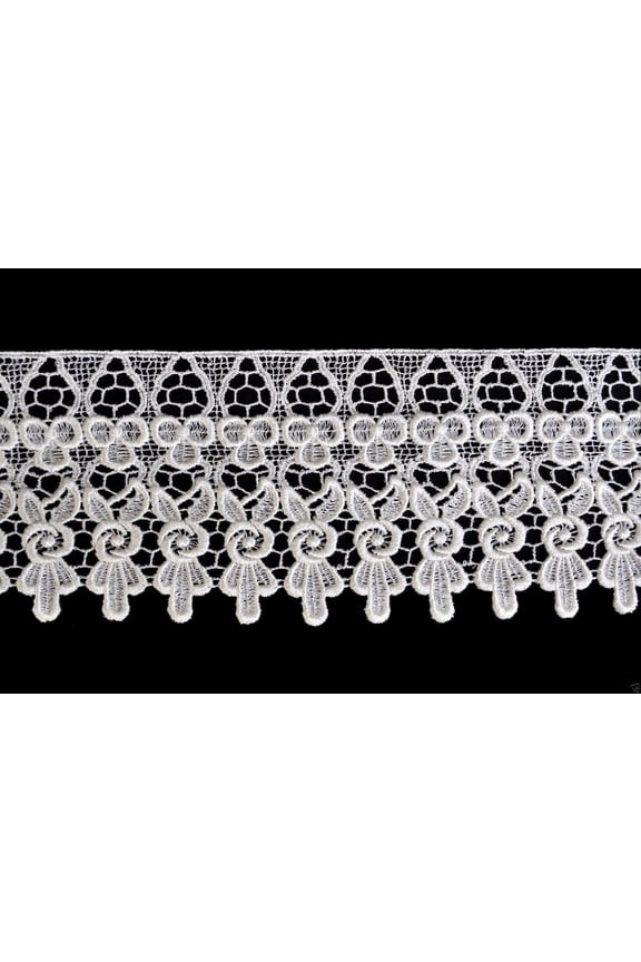 Lily 4.5" Ivory Venice Vintage Victorian Lace Trim Sold By Yard