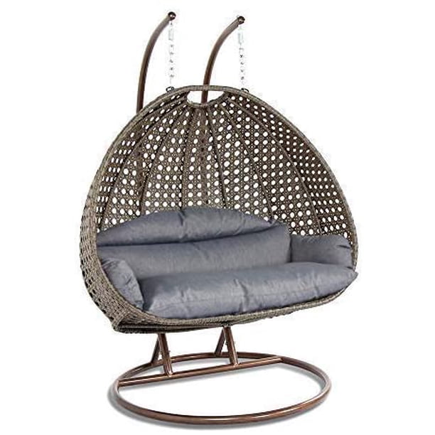 Island Gale Luxury Comfort 2 Person Outdoor, Patio, Hanging Wicker