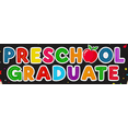 thumbnail image 4 of Colorful Preschool Graduation Banner with Grad Cap Pencil Balloon Music Note Elements Backdrop Decoration for Preschool Graduation Party Photography Props Celebration Decorations, 4 of 4