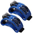thumbnail image 3 of 2pcs Foot Tambourine Percussion Musical Instrument With Lingle Bells Toys, 3 of 6