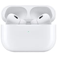 thumbnail image 2 of Apple AirPods Pro (2nd generation) In-Ear Noise Cancelling Truly Wireless Headphones - White - Refurbished (Good), 2 of 2