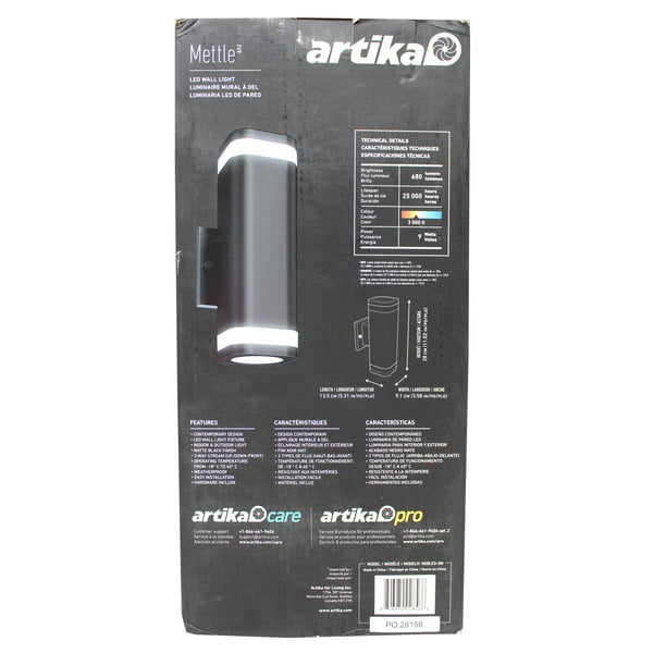 Artika mettle indoor 2024 & outdoor light