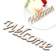 thumbnail image 3 of Letrero decorativo de madera con palabras impresas "Bienvenido" para colgar en la pared o en la puerta (11 x 3 x 0,2 cm), 3 of 7