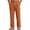 Khaki, variant on Men Casual Pants Regular Fit Elastic Waist Lightweight Trousers Pleated Dress Pants For Men Beach with Pocket