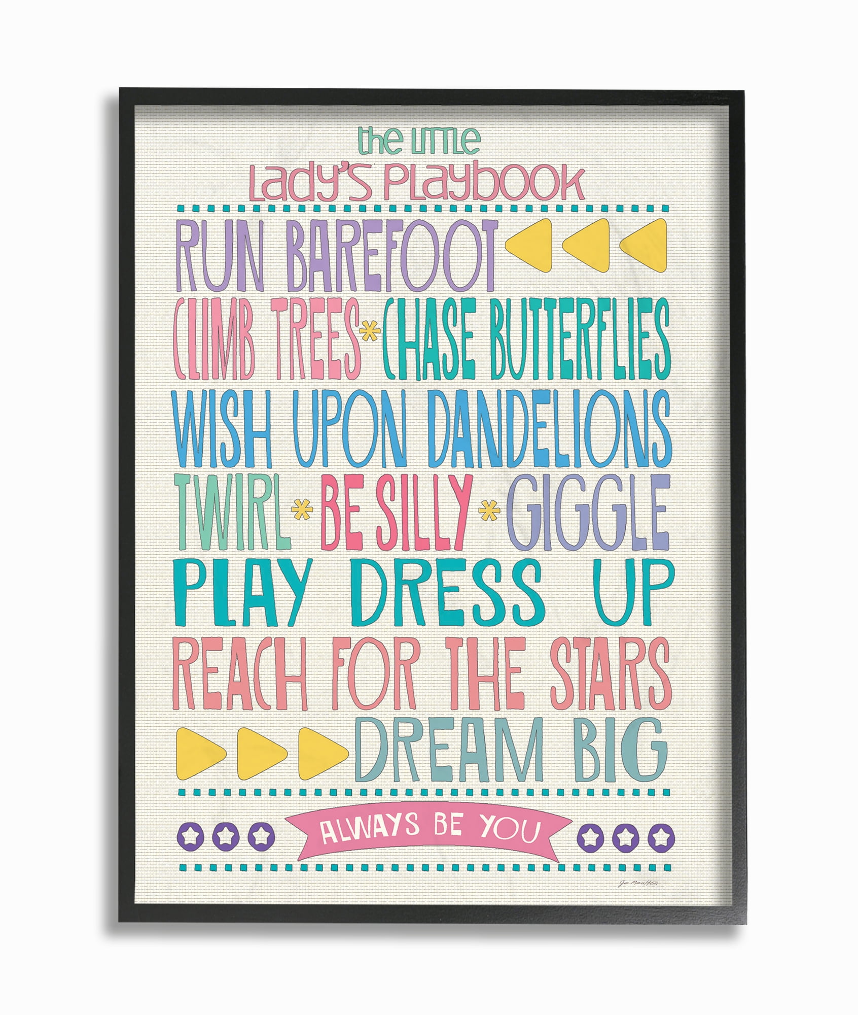 11 x 0.5 x 15 Proudly Made in USA The Little Lady's Playbook brp-1694 The Little Ladys Playbook The Kids Room by Stupell Typography Art Wall Plaque 11 x 0.5 x 15 Proudly Made in USA The Little Lady's Playbook brp-1694 The Little Ladys Playbook The Kids Room by Stupell Typography Art Wall Plaque