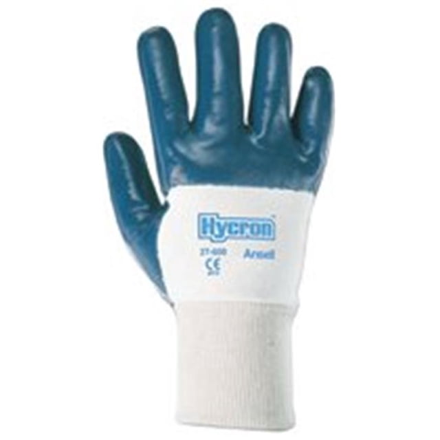 Ansell 012-28-507-8 Hycron Nitrile Coated Gloves, Size 8