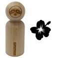 thumbnail image 1 of Hibiscus Hawaii Tropical Flower Rubber Stamp for Scrapbooking Crafting Stamping - Small 3/4 Inch, 1 of 7