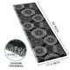 thumbnail image 2 of Alfombra de cocina LuxStep, impermeable, antifatiga, 17,3 x 60 cm, color negro, 2 of 7