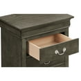 thumbnail image 2 of Glory Furniture Louis Phillipe 7-Drawers Bedroom Lingerie Chest in Gray, 2 of 8