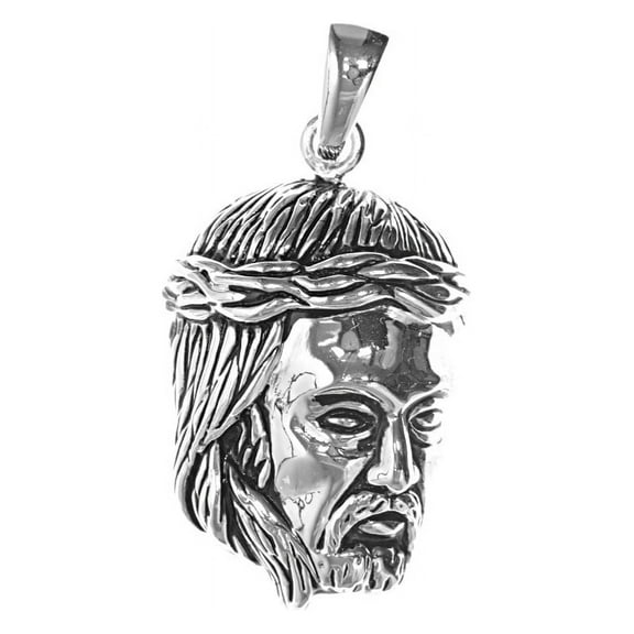 Jesus Christ Pendant Sterling Silver